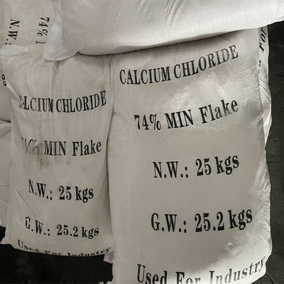 Cấp công nghiệp CaCl2 Canxi Clorua Dihydrat 25kg mỗi túi