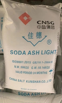 497-19-8 Natri cacbonat Soda Ash Na2CO3 50kg / bao cho thủy tinh công nghiệp
