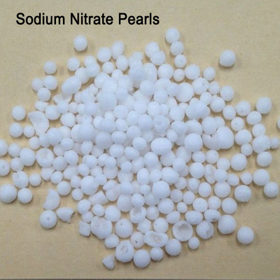 Không mùi 99% độ tinh khiết Natri Nitrat Prill NANO3 25kg / Túi