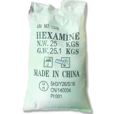 Phụ gia cao su Hexamine / Urotropine Bột pha lê trắng Hexamine với mẫu miễn phí