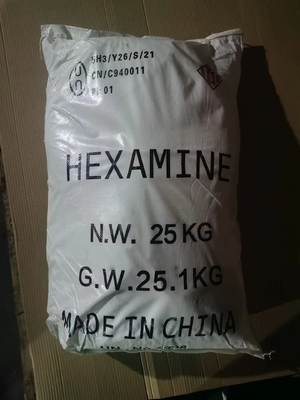 Công nghiệp 99 Bột Hexamine Methenamine C6H12N4 Chất đóng rắn nhựa Urotropine
