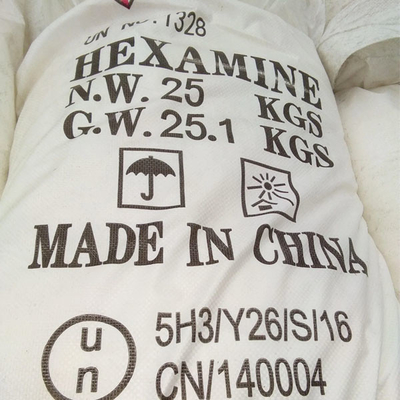 Bột Hexamine không mùi Sản xuất Thuốc trừ sâu Urotropine Trắng 25kg / Bao