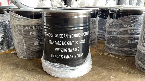 50 KG / trống FeCL3 Ferric Chloride được sử dụng để khắc và xử lý nước