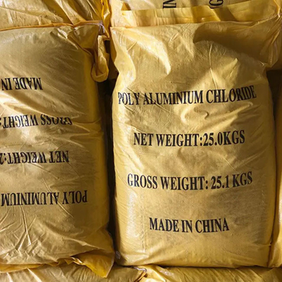 PAC Polyaluminium Chloride 25 KG / BAG được sử dụng làm chất lỏng trong xử lý nước