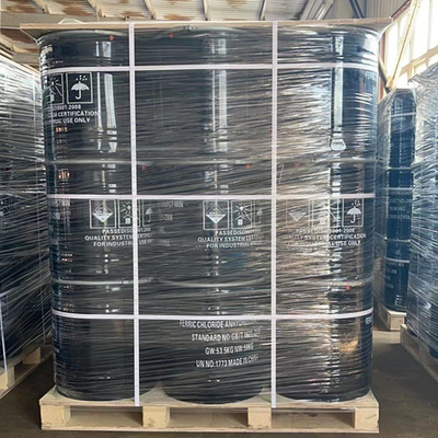 Ferric clorua khan 50kg/trống màu xanh lá cây