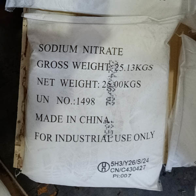 25 KG/BAG Natri nitrat CAS 7631-99-4 Công thức NaNO3