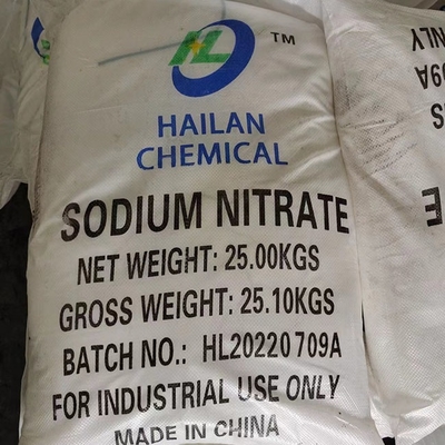 NaNO3 Natri nitrat 25 KG / BAG CAS 7631-99-4 Được sử dụng để xử lý phòng chống rỉ sét cơ học