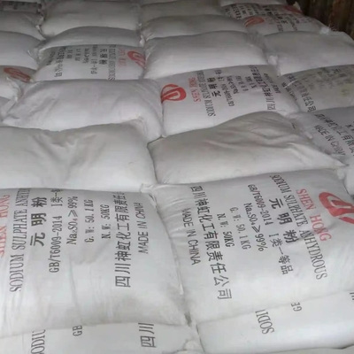 Natri sulfat anhydrous (Na2SO4) 99% - 50kg/Bag, CAS 7757-82-6, Sản xuất trực tiếp