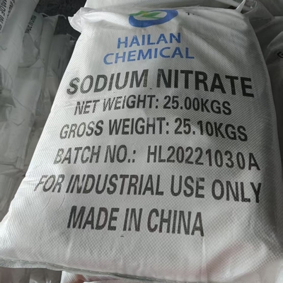 NaNO3 Natri nitrat 27 MT / 20 GP gói 25 KG / BAG Sử dụng cho ức chế ăn mòn