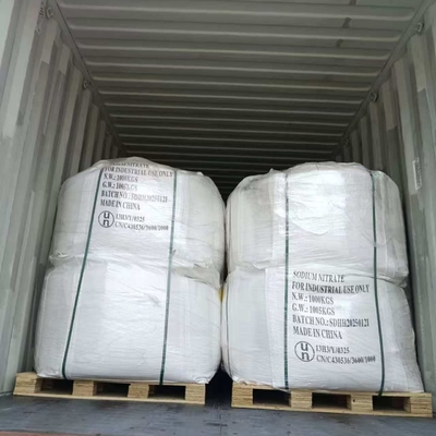 UN 1498 Natri nitrat NaNO3 tinh thể màu trắng hoặc vàng nhạt 1000 KG / BAG