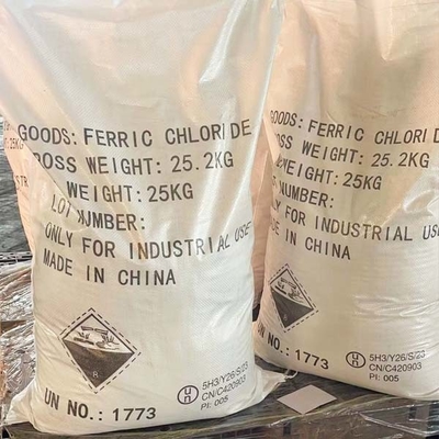 25 KG / BGA FeCL3 Ferric Chloride được sử dụng như hóa chất xử lý nước