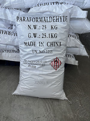 Paraformaldehyde White Granular Solid Powder 25kg/Bag uN 2213