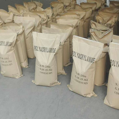 25 KG/BAG PAM Polyacrylamide White Particle CAS 9003-05-8 Sử dụng để xử lý nước